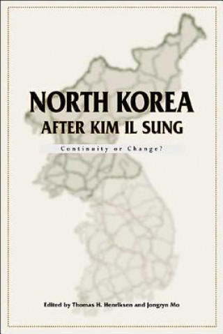 Kniha North Korea after Kim Il Sung Jongryn Mo