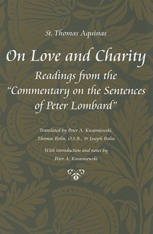 Livre On Love and Charity Saint Thomas Aquinas