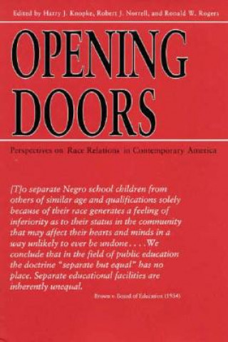 Kniha Opening Doors Harry J. Knopke