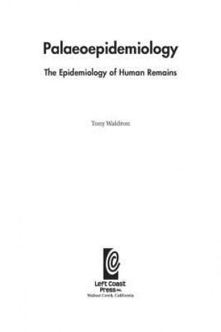 Kniha Palaeoepidemiology Tony Waldron