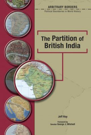 Carte Partition of British India Jeff Hay