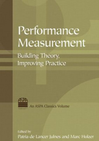 Knjiga Performance Measurement Patria de Lancer Julnes