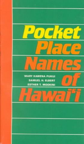 Buch Pocket Place Names of Hawaii et al