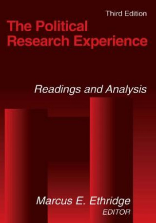 Kniha Political Research Experience: Readings and Analysis Marcus E. Ethridge