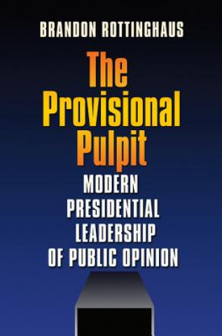 Kniha Provisional Pulpit Brandon Rottinghaus