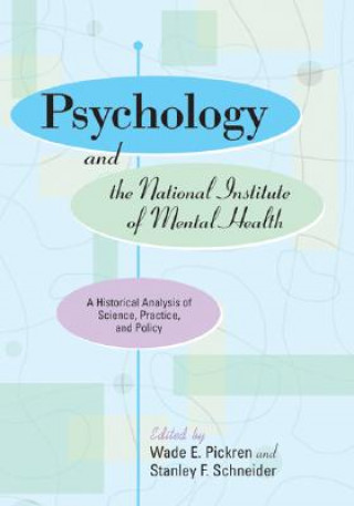 Kniha Psychology and the National Institute of Mental Health 