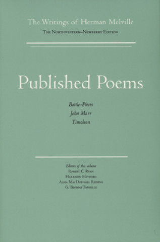 Kniha Published Poems Herman Melville