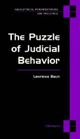 Carte Puzzle of Judicial Behavior Lawrence Baum