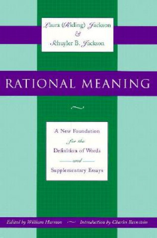 Knjiga Rational Meaning Schuyler B. Jackson