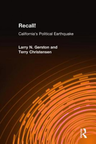 Kniha Recall! Terry Christensen