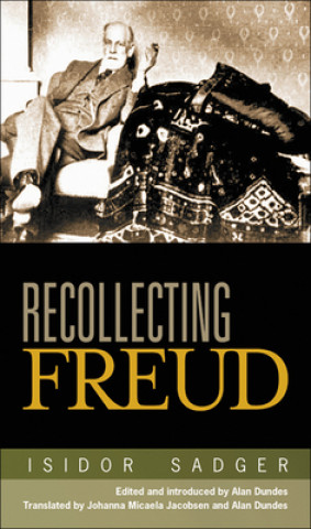 Buch Recollecting Freud Isidor Sadger