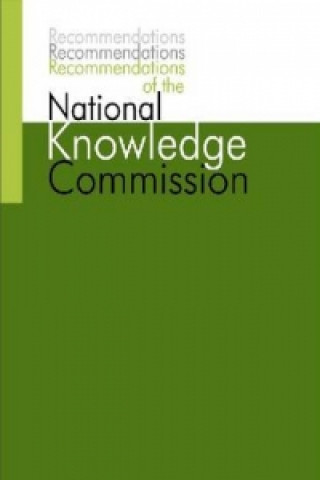 Kniha Recommendations of the National Knowledge Commission National Knowledge Commission