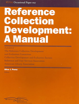 Könyv REFERENCE COLLECTION DEVELOPMENT 