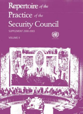 Książka Repertoire of the Practice of the Security Council Department of Political Affairs