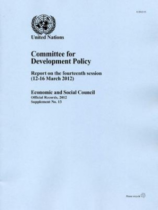 Könyv Committee for Development Policy United Nations: Economic and Social Council