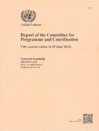 Carte Report of the Committee for Programme and Coordination United Nations