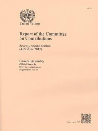 Könyv Report of the Committee on Contributions United Nations: General Assembly