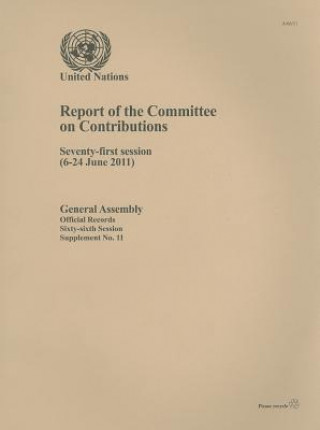 Carte Report of the Committee on Contributions United Nations: General Assembly