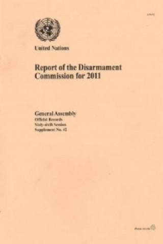 Kniha Report of the Disarmament Commission United Nations