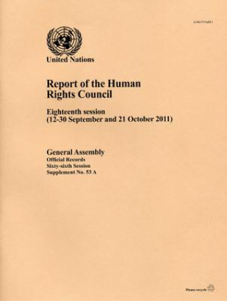 Könyv Report of the Human Rights Council United Nations