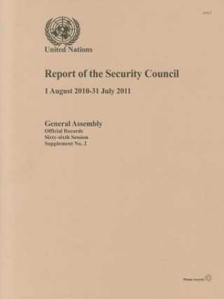 Kniha Report of the Security Council United Nations