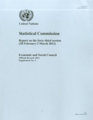 Kniha Statistical Commission United Nations: Statistical Commission