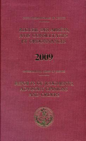 Buch Reports of judgments, advisory opinions and orders 2009 International Court of Justice