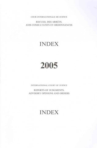Knjiga Reports of Judgments, Advisory Opinions and Orders International Court of Justice