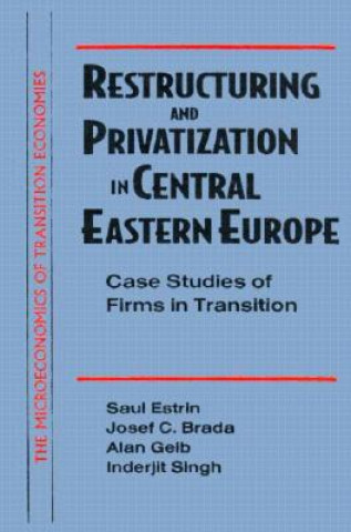 Kniha Restructuring and Privatization in Central Eastern Europe Saul Estrin