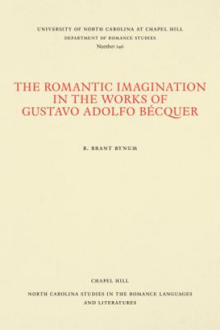 Buch Romantic Imagination in the Works of Gustavo Adolfo Becquer B. Brant Bynum