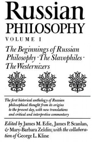 Carte Russian Philosophy V1 James M. Edie