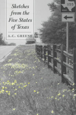 Livre Sketches from Five States of Texas A.C. Greene