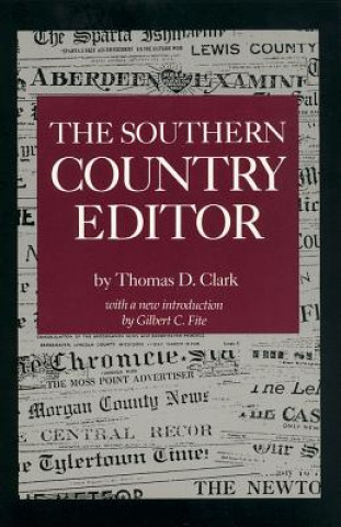 Carte Southern Country Editor Thomas Dionysius Clark