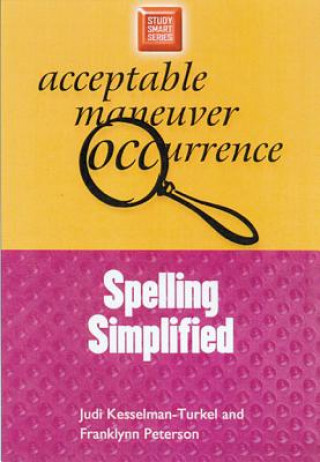 Книга Spelling Simplified Judi Kesselman-Turkel