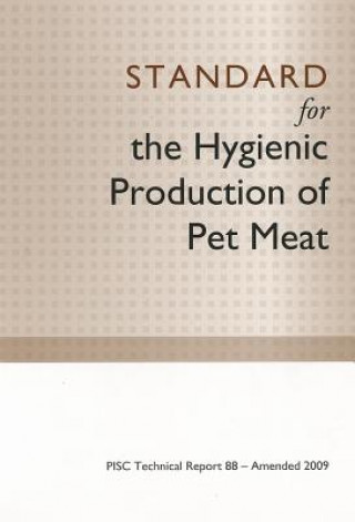 Książka Standard for the Hygienic Production of Pet Meat Primary Industries Standing Committee