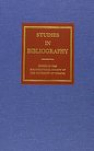 Книга Studies in Bibliography 