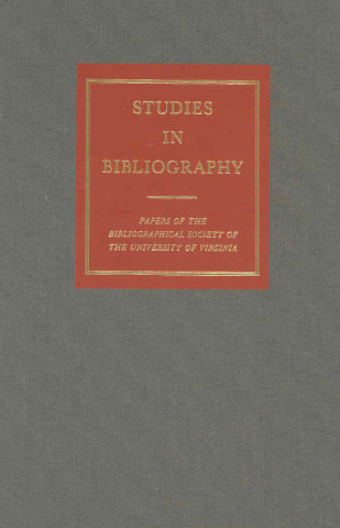 Book Studies in Bibliography v. 56 David L. Vander Meulen