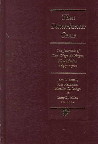 Buch That Disturbances Cease John L. Kessell