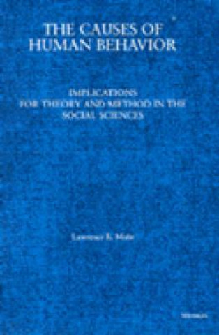 Knjiga Causes of Human Behavior Lawrence B. Mohr