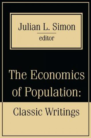 Könyv Economics of Population Julian Simon