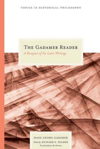 Book Gadamer Reader Hans-Georg Gadamer