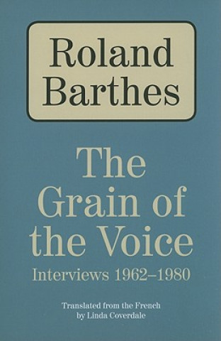 Książka Grain of the Voice Barthes