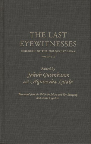 Libro Last Eyewitnesses v. 2 Jakub Gutenbaum