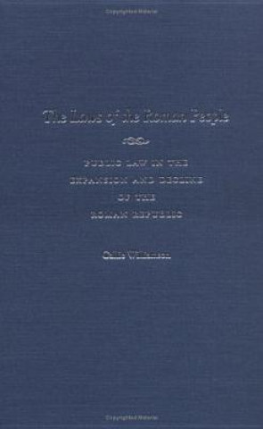 Könyv Laws of the Roman People Caroline Williamson