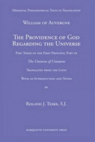 Kniha Providence of God Regarding the Universe William