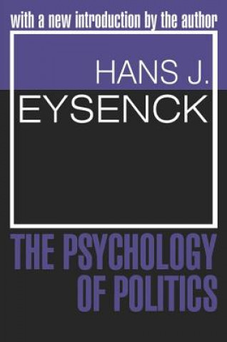 Książka Psychology of Politics H. J. Eysenck