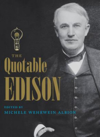 Livre Quotable Edison Michele Wehrwein Albion