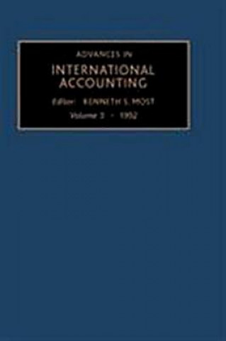 Книга Advances in International Accounting Kenneth S. Most