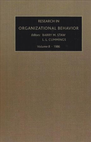 Kniha Research in Organizational Behavior Barry M. Staw