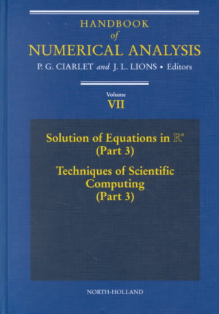 Carte Handbook of Numerical Analysis Ciarlet